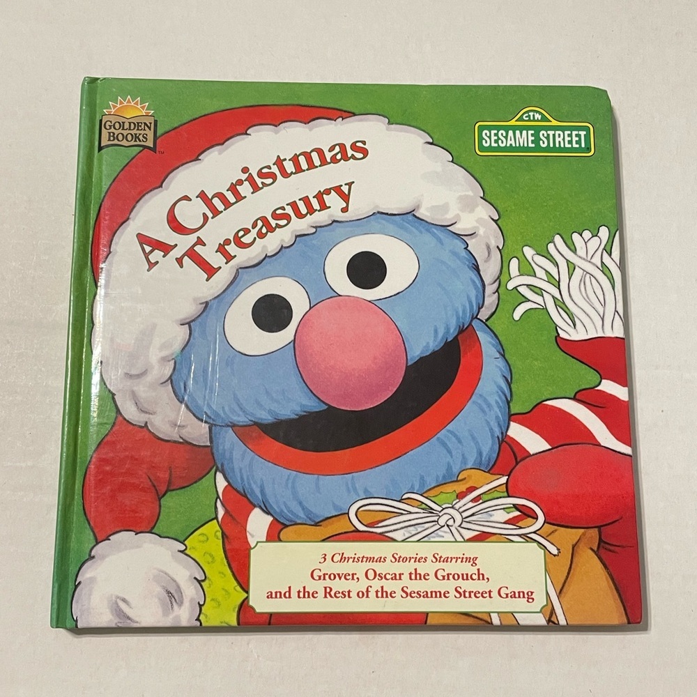 Golden Book. Sesame Street A Christmas Treasury by Pat Tornborg (1996)